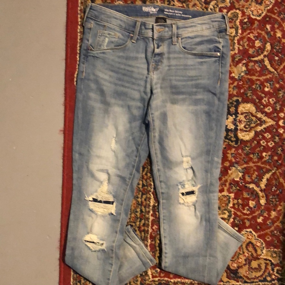 Mossimo denim mid-rise skinny jeans - Picture 2 of 4